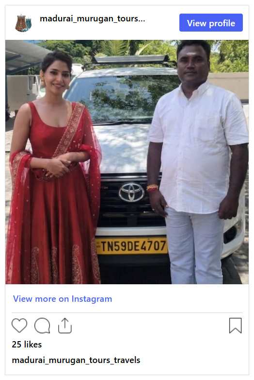 Instagram post from @madurai_murugan_tours_travels